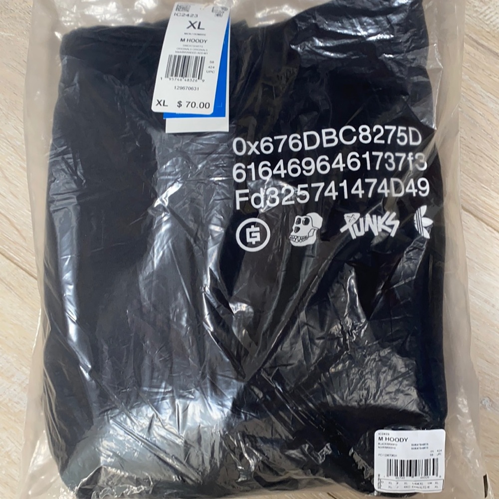 Adidas ITM Bored Ape BAYC RARE Hoodie LARGE GMoney.